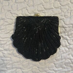 VINTAGE Beaded VTG Black Purse VINTAGE La Regale LTD **2 for 20* chic classy fun